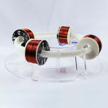 Instrument do eksperymentu fizycznego Cyklotron High Tech Toys Fizyczne 4 cewki