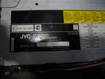 Радиоприемник JVC CD KD-R321