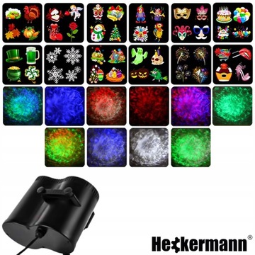 Проектор светодиодного лазерного проектора для стены для стены из 12 слайдов для пульта IP65