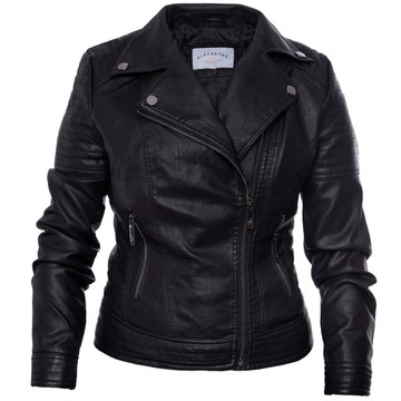 077_ 6XL/52 _ЖЕНСКАЯ КОЖАНАЯ КУРТКА РАДИАТОР