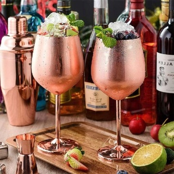 Бокалы для красного вина из нержавеющей стали 500мл