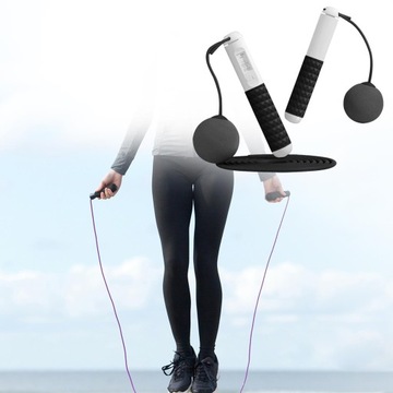 Скакалка Цифровой счет черный