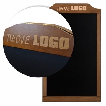 GRAWEROWANIE TWOJEGO LOGO na TABLICY KREDOWEJ