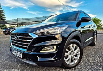 Hyundai Tucson III SUV Facelifting 1.6 T-GDi 177KM 2019 Hyundai Tucson Europa 4WD 177KM Navi LED Kamera HAK 4x4 Oryginal 71000km