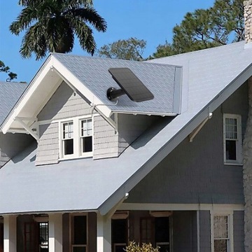 НАСТЕННАЯ СОЛНЕЧНАЯ ПАНЕЛЬ МОЩНОСТЬЮ 4 ВТ ДЛЯ НАРУЖНЫХ КАМЕР С КАБЕЛЕМ ДЛИНОЙ 2,8 М