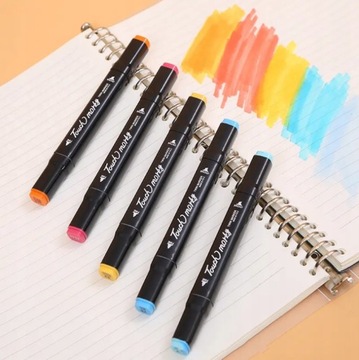 Маркеры спиртовые ДВУХСТОРОННИЕ Набор из 262 шт. В СУМКЕ