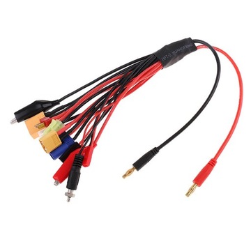 Kabel do ładowania XT60 XT90 EC5 Wtyczka JST JR