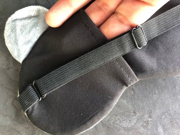 МАСКА ДЛЯ ВЕК ДЛЯ РАССЛАБЛЕНИЯ СНА плюшевый мишка серый OLDMAN PLUSH