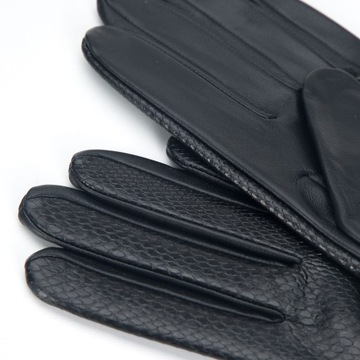 WITTCHEN damskie rękawiczki samochodowe czarne