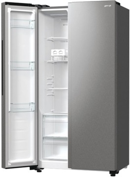 SBS Gorenje NRR9185EAXL Холодильник No Frost Ледогенератор 550л A++ LED Multiflow