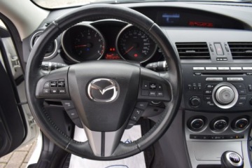 Mazda 3 II Sedan 2.0 MZR 151KM 2010 Mazda 3 2.0 Benzyna, 5-drzwi, Biala-Perla, Serwisowany, Elegancki, Rok Gwa, zdjęcie 24