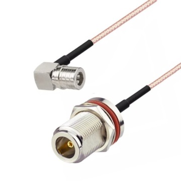 Pigtail Qma zástrčka Úhlová N zásuvka Bh RG316 1 m