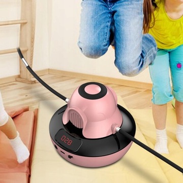 Скакалка-машина розовая