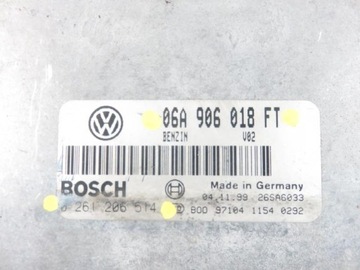 ŘÍZENÍ VW BORA 1.8 06A906018FT 0261206514