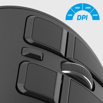 БЕСПРОВОДНАЯ МЫШЬ ВЕРТИКАЛЬНЫЙ ДИСПЛЕЙ 2400DPI