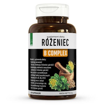 Różeniec B Complex 60 kapsułek