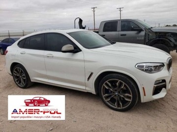 BMW X4 G02 M SUV M40i 354KM 2019 BMW X4 2019 r., 3,0L X4 M 40I 3.0 Benzyna 355KM