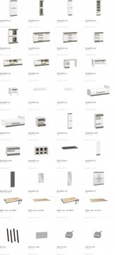 Blanco открыл гардероб 01 Snow Pine+ New Grey