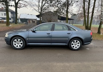 Audi A8 D3 Sedan 3.0 V6 TDI 233KM 2006 Audi A8 Bezwypadkowy, 10 lat w jednych rekach 3.0 Diesel 233KM, zdjęcie 9