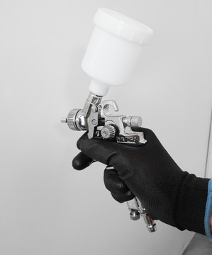 ПИСТОЛЕТ ДЛЯ ПОКРАСКИ HVLP, НАСАДКА 0,8мм, БАК 125МЛ