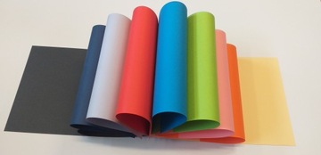 Цветной технический блокнот А4, 10 листов.