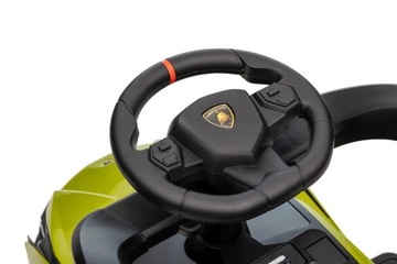Lamborghini QLS-996T Green Ride-On с коляской