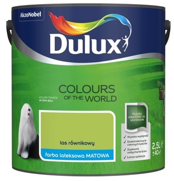 DULUX COLORS OF THE WORLD - экваториальный лес, 2,5л