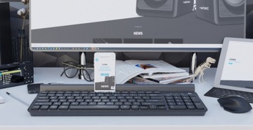 БЕСПРОВОДНАЯ КЛАВИАТУРА NATEC FELIMARE BT+ 2,4 ГГц
