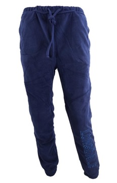 Granatowe spodnie dresowe z polaru LONSDALE 21932 L