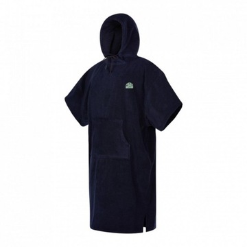 Poncho Mystic Velour - kite - wind - Night Blue