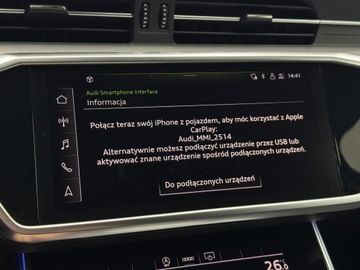 Audi A6 C8 Limousine 2.0 45 TFSI 265KM 2021 Audi A6 Quattro Sport S Line / 1 właściciel / Salo, zdjęcie 27