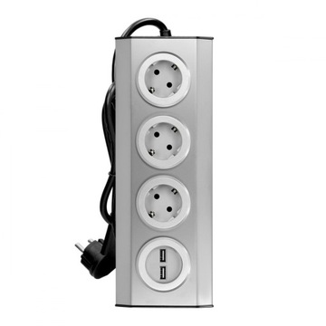 Розетки настольные 2x USB кухонные офисные + кабель 1,5