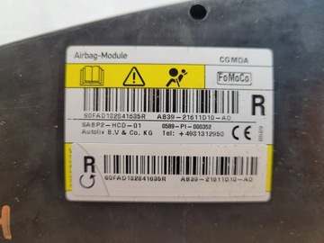 FORD RANGER AB39-21611D11-AD ULOŽENÍ VZDUCHOVÁ SEDADLA LEVÝ