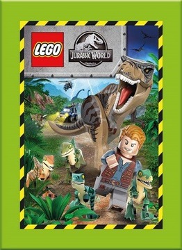 Lego Jurassic World naklejki zestaw 160 szt