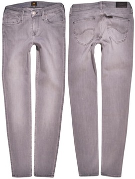 LEE spodnie SKINNY regular grey JODEE _ W30 L31