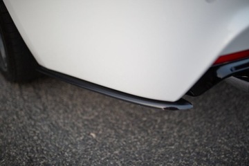 F30 / F31 11-19 M Sport Боковые сплиттеры заднего бампера закрылки ABS глянцевый