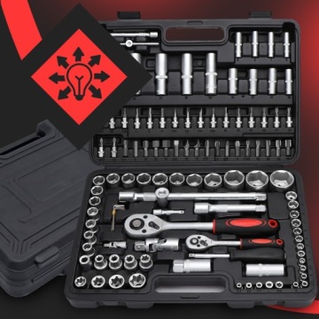 НАБОР ТОРЦЕВЫХ КЛЮЧЕЙ 108 ЭЛ. КЕЙС БИТЫ TORX