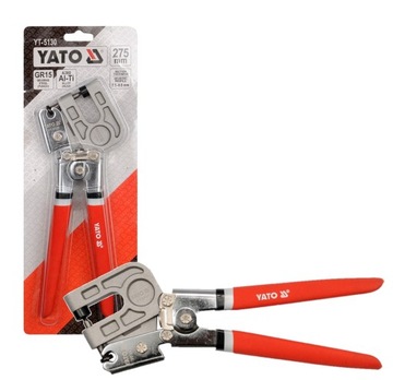 SZCZYPCE DO ŁĄCZENIA PROFILI GK BLACH YATO YT-5130