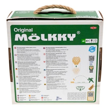 Тактическая лучшая игра на открытом воздухе Molkky Go