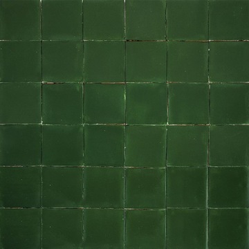 Zielone Meksykańskie Płytki 10x10 Ścienne 10 sz Rustykalne -Verde Esmeralda
