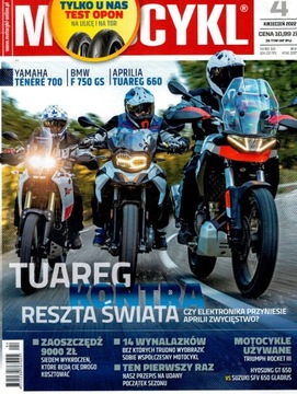 Motocykl 4/2022 BMW Yamaha