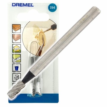 Frez szybkotnący DREMEL 194 walcowy 3,2mm op. 2szt