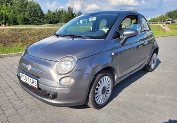 Fiat 500 II Hatchback 3d 1.2 69KM 2009 Fiat 500 Fiat 500 1.2 Benzyna 69KM