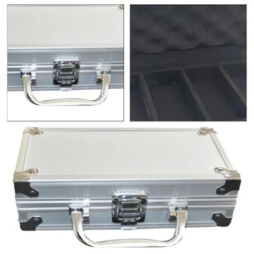 Корпус чипа из алюминиевого сплава. Коробка для хранения визитниц. Коробка на 500 жетонов