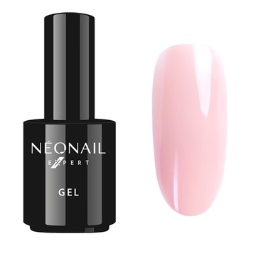 NEONAIL EXPERT Różowy Żel w butelce Level Up Gel PALE PINK 15 ml