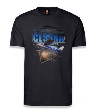 Koszulka Cessna 152 PR-EHR samolot T-shirt XL