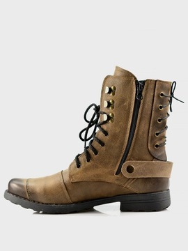 Кожаные мотоботы All Ride Sonny коричневый 43