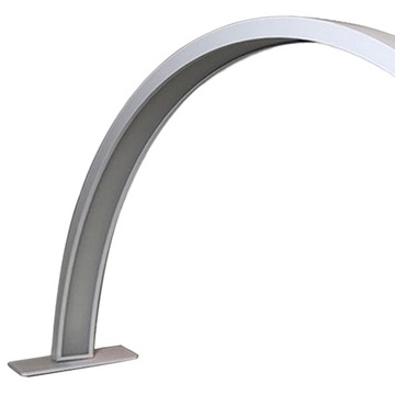 Настольная лампа для ногтей в форме полумесяца, светодиодная настольная лампа для маникюра, настольная лампа для ногтей, белая