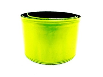 Светоотражающая лента JY1006, самоблокирующаяся, желтая L074