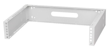 Uchwyt Rack Ścienny 19'' 2U 330 mm szary STALFLEX